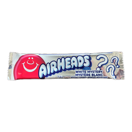 Airheads White Mystery G Bonbons, fruchtige Süßigkeit aus den USA