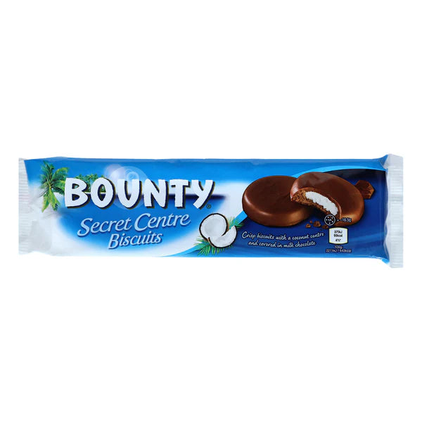 Bounty Secret Centre Biscuits 132g – Tropischer Biskuitgenuss