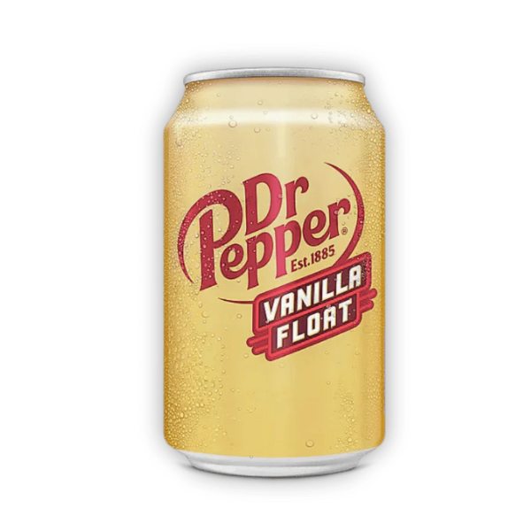 Dr. Pepper Vanilla Float in der klassischen Dose – Kultgetränk mit cremiger Vanille-Note