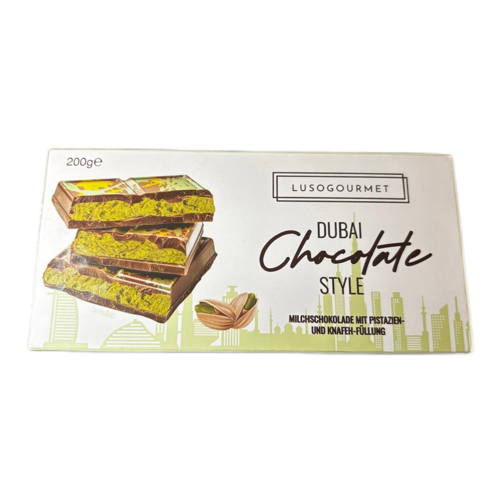 Dubai Schokolade – Exquisite Schokolade mit orientalischen Aromen