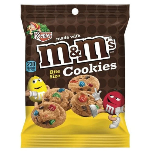 Keebler M&M Cookies Mini 45g – Süßer Genuss in Mini-Format