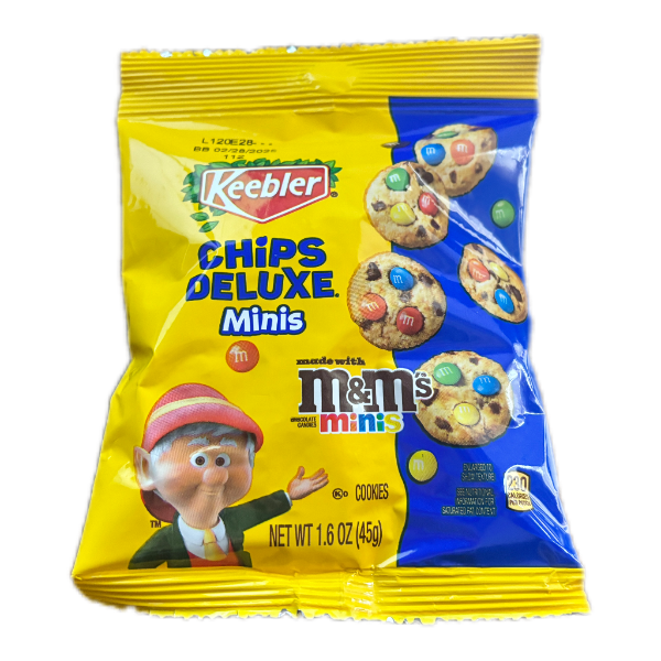 M&M’s Mini Cookies mit Vollmilchschokolade – knusprige Kekse mit bunten Schokolinsen