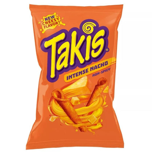 Takis Intense Nacho – Knusprige Chips mit intensivem Nacho-Käse-Geschmack